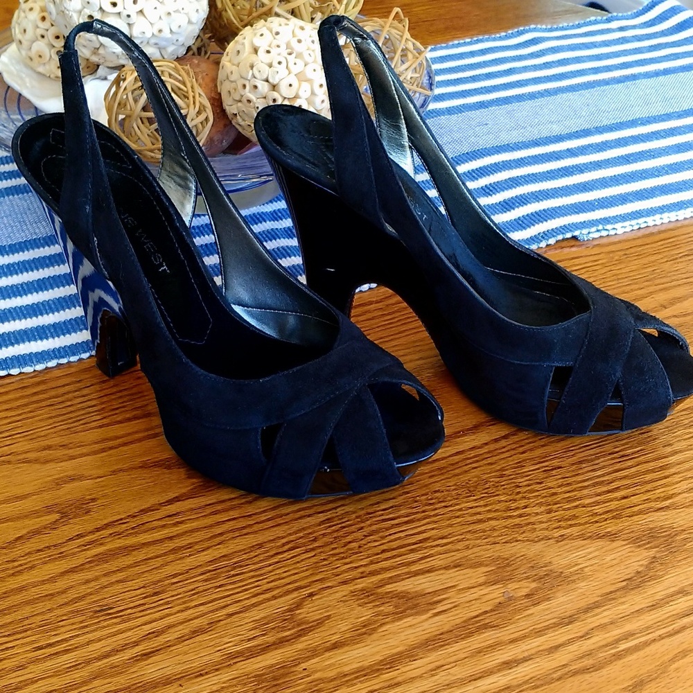 Nine West Black Heels